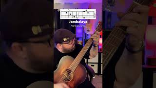 Great Classic Two Chord Song Jambalaya by Hank WIlliams shorts youtubeshorts guitar music [upl. by Trebor]