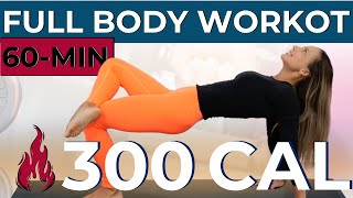 60MIN INTENSE POWER WORKOUT  ABS yoga flow for metabolic weight loss toning  belly fat burn [upl. by Yssenhguahs]