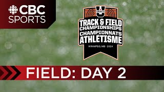 U SPORTS Track amp Field National Championships Field l DAY 2  CBC Sports [upl. by Parik201]