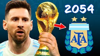 MESSİ DÜNYA KUPASI KAZANIRSA VİDEO BİTER  ARJANTİN MİLLİ TAKIM REBUILD  FIFA 22 KARİYER MODU [upl. by Zacharias]