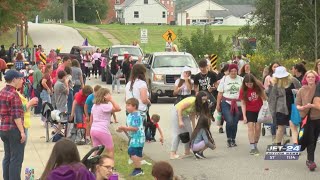 Edinboro community celebrates annual PennWest Homecoming Parade [upl. by Akibma]