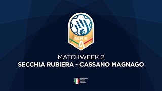 Serie A Gold 2  SECCHIA RUBIERA  CASSANO MAGNAGO [upl. by Aleet]