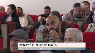 Dëgjesë publike në Maliq Diskutohet projektbuxheti për vitin 2025 [upl. by Adalheid]