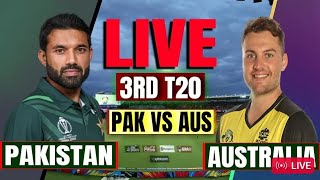 🔴 Live  Pakistan vs Australia 3rd T20 Match 2024  Pak vs Aus 3rd T20 Watch Live Score Commentary [upl. by Larina]