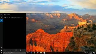 How To Set Reminders With Cortana In Windows 10 [upl. by Arvo]