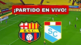 🚨 BARCELONA SC vs SPORTING CRISTAL EN VIVO [upl. by Anier]