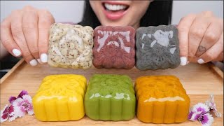 LUK CHUP MOON CAKE ASMR EATING SOUNDS NO TALKING  SASASMR [upl. by Yevol]