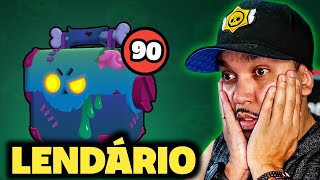 VEIO LENDÁRIO ABRINDO 90 MEGACAIXAS CARCAÇA BRAWL STARS [upl. by Llenral78]