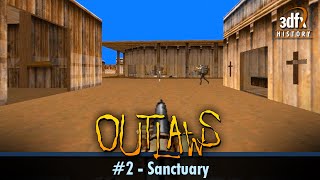 3dfx Voodoo Banshee AGP  Outlaws German  2  Sanctuary Gameplay [upl. by Htial]