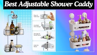 Best 5 Adjustable Shower Caddy 2024 Top Best 5 Adjustable Shower Caddy review Buying Guide [upl. by Adamec]