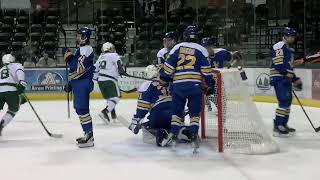 Bemidji State Mens Hockey Highlights vs Lake Superior State Dec 8 2023 [upl. by Yarvis]