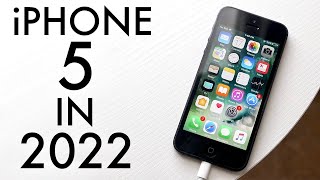 iPhone 5 In 2022 Still Worth It Review [upl. by Ymar]