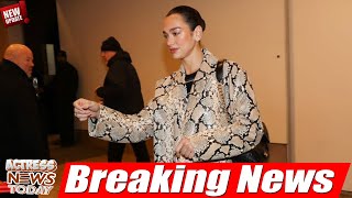 Dua Lipa Brings Back Mob Wife Aesthetic With Chic Snakeskin Coat [upl. by Esiuqram]