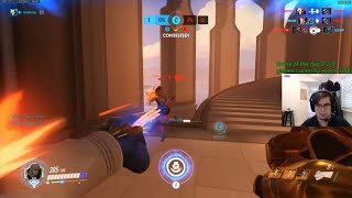 Overwatch Toxic Doomfist God Chipsa Playing Against Cancer Sombra [upl. by Liliane]