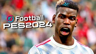 PLAYING PES eFOOTBALL 2024 [upl. by Anselme319]