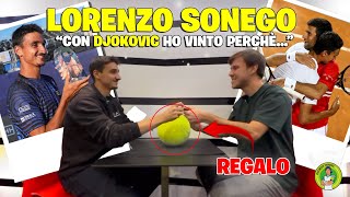 LORENZO SONEGO DALLEPISODIO SPIACEVOLE CON RUBLEV FINO ALLA VITTORIA SU DJOKOVIC [upl. by Shifra]