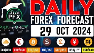 29 OCT 2024 DAILY FOREX FORECAST GOLD NEW HIGHER HIGH [upl. by Eisaj]