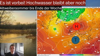 Der REGEN ist VORBEI Ruhiges SPÄTSOMMERWETTER bis Ende der Woche [upl. by Ylenats]