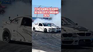 Formula drift Irwindale 2024 Trent leading Branden automobile formuladrift drift fdirw shorts [upl. by Ennaira]