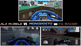 MONOPOSTO VS ALA MOBILE VS FX RACER 2022 [upl. by Ennaesor]