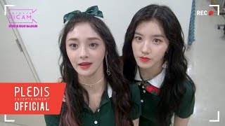 HICAM PRISTIN Fan Signing Event amp Choreography Video Behind 2ndWeek [upl. by Normi]