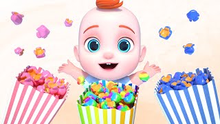 Esta es la canción de las palomitas de maíz 🍿  Canciones para niños y rimas infantiles [upl. by Olcott554]