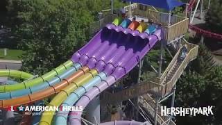 Hersheypark 2018 NEW Water Attractions [upl. by Spiegelman791]