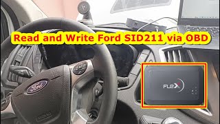 Flex master readwrite Ford Transit SiemensContinental SID211 via OBD [upl. by Judon]