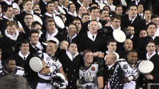 2012 ArmyNavy football game Final minutes and postgame activities [upl. by Aibos]