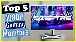 🤷‍♂️Top 5 Best 1080p Gaming Monitors in 2024 [upl. by Jariah169]