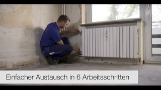 Heizkörpertausch  Einfacher Austausch in 6 Schritten [upl. by Aldridge209]