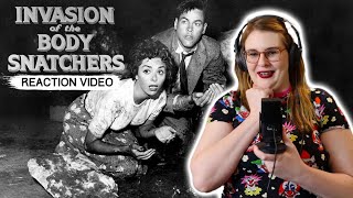 INVASION OF THE BODY SNATCHERS 1956 MOVIE REACTION AND REVIEW FIRST TIME WATCHING [upl. by Einahpet]