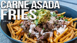 Carne Asada Fries Recipe  SAM THE COOKING GUY 4K [upl. by Inanak]