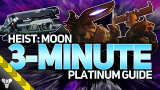 HEIST BATTLEGROUNDS MOON FARM  3Minute Platinum Grandmaster Guide destiny2 seasonofthewish [upl. by Elder949]