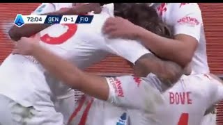 FULL HIGHLIGHTS  Genoa Vs Fiorentina 01 All Goals Results amp Extended Highlights 2024 [upl. by Kistner]