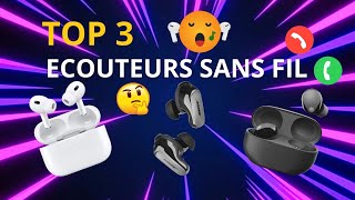 Les 3 Meilleurs Écouteurs Sans Fil 2024  TOP 3 écouteurs bluetooth [upl. by Rednaskela]