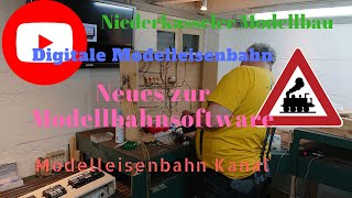 Neues zur Modellbahnsoftware bei Niederkasseler Modellbau Modelleisenbahn Modellbahn per PC steuern [upl. by Truda]