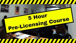 Inside Look Taking the 5 Hour PreLicensing Course in Person [upl. by Weisler]