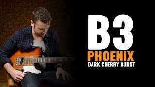 b3 Phoenix Driftwood in Dark Cherry Burst  CME Gear Demo  Joel Bauman [upl. by Croydon184]