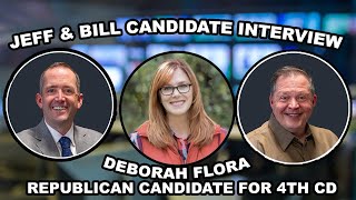 Interview with Deborah Flora RCO Candidate for CO CD 4  The Jeff and Bill Show [upl. by Cassey]