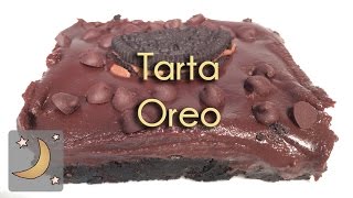 Tarta Oreo puro Chocolate sin Horno  Receta de torta con galletas Oreo [upl. by Dacy220]