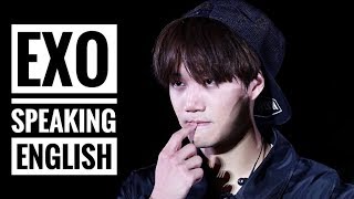 EXO Speaking English Compilation Try Not To Laugh Challenge [upl. by Lukin735]