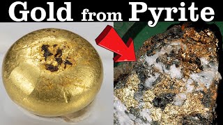 Im Extracting GOLD from Pyrite and You Wont Believe the Results [upl. by Rubetta183]