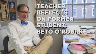 Beto ORourkes high school teacher reflects on his former student [upl. by Polad]