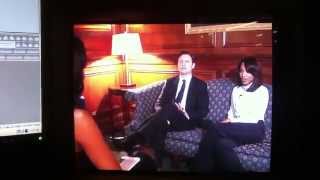 Cynne Simpson Interview with Kerry Washington amp Tony Goldwyn [upl. by Ydnak99]