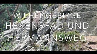 Wiehengebirge Hexenpfad und Hermannsweg 20km Wanderung [upl. by Hcirteid]