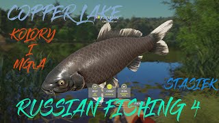 Russian Fishing 4  Copper Lake Kolory We Mgle Stanisław  Gameplay PL [upl. by Llerihs613]