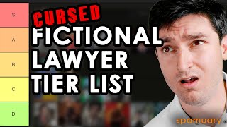 CURSED Fictional Lawyer Tier List [upl. by Annairba532]