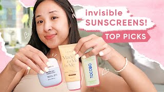 Best NEW invisible amp lightweight Korean SUNSCREENS 🥰 For ALL skin types 2024 [upl. by Gladine]