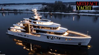 Artefact Superyacht  the First Superyacht to Be Future Proof [upl. by Akeenahs]